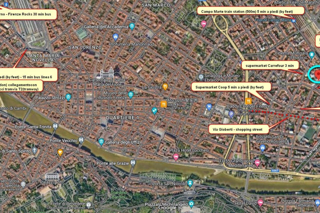 Ferienwohnung Dora'S House Firenze Exterior foto